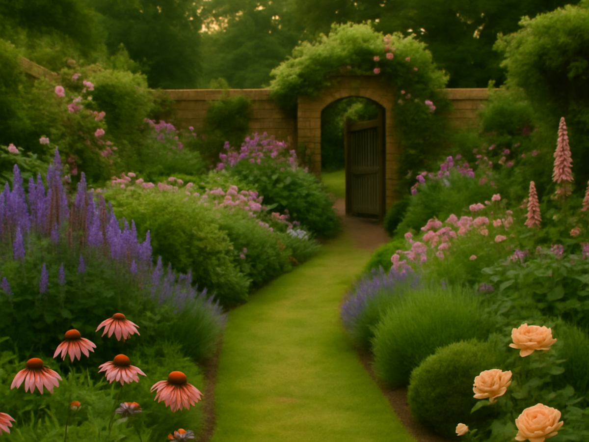 Outcomes of using the Soutar resilience framework – garden path opening into growth, clarity, and empowered decisions.